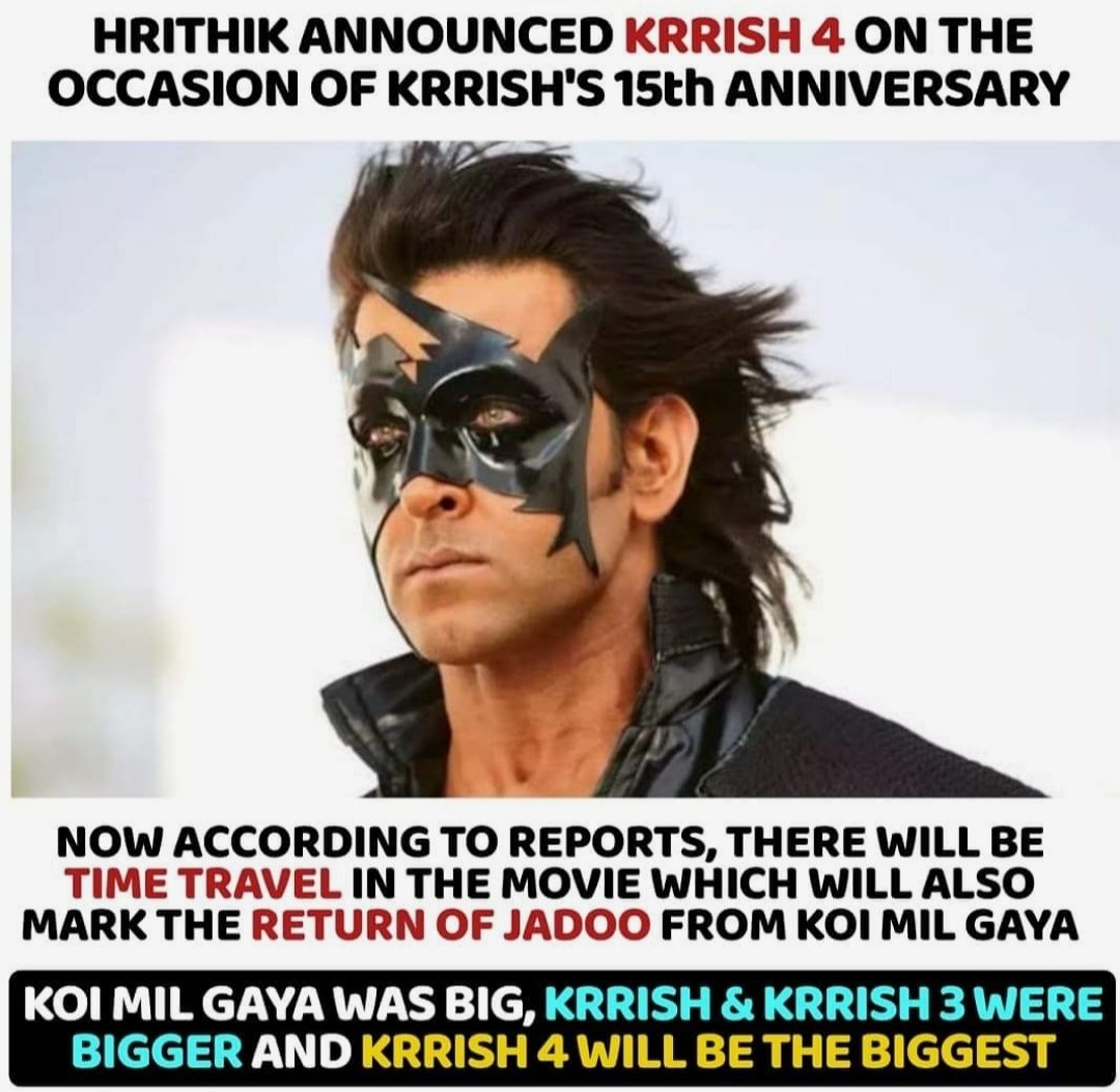 Krrish 4 🤩😲
@BoizzSarcastic 
#krrish4 #indiansuperhero