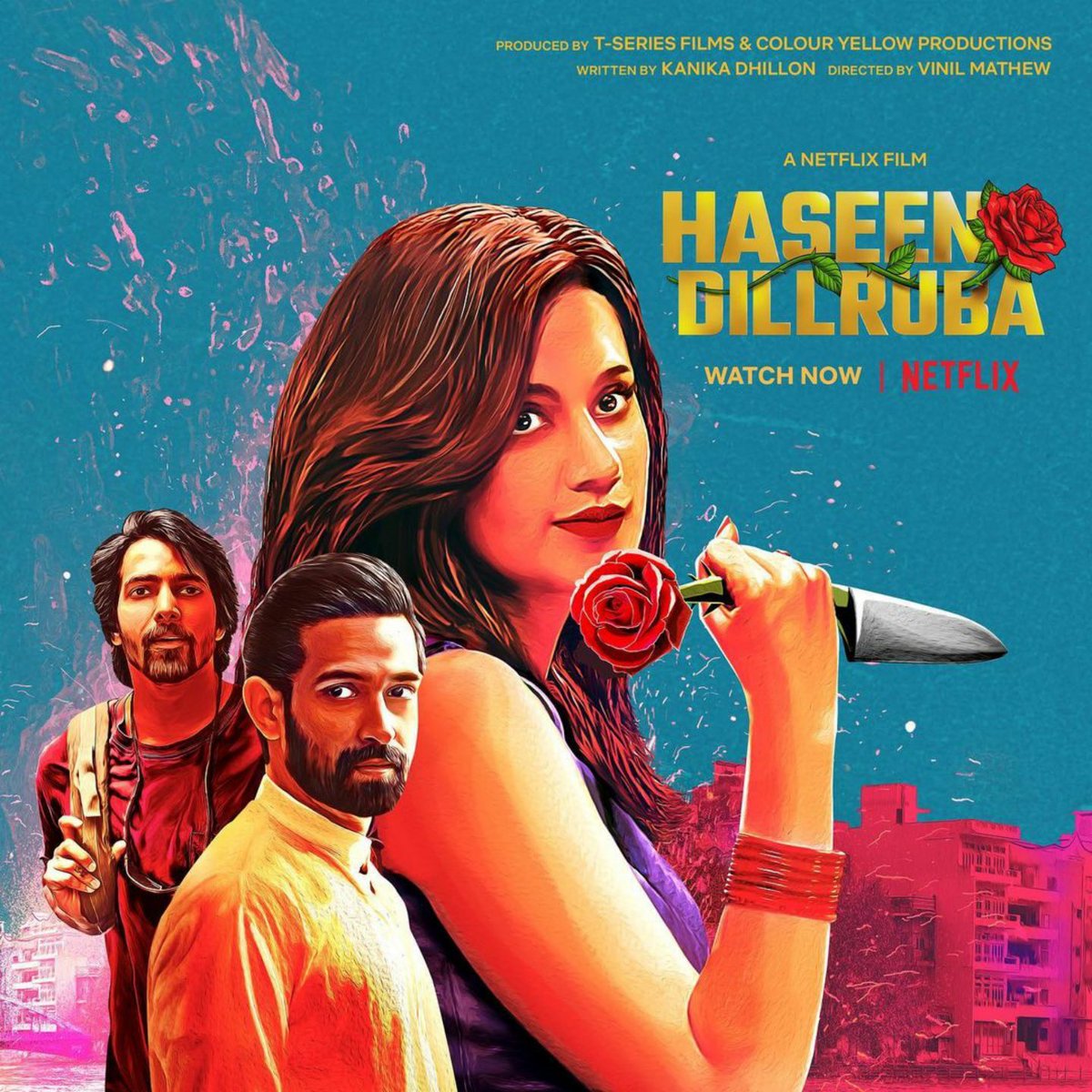 Jitni Haseen Utni Dillruba ❤️ 
Explosive is the word for this roller coaster ride!!
Well done <a href="/taapsee/">taapsee pannu</a> !!
And the measured <a href="/VikrantMassey/">Vikrant Massey</a> @harsha_actor <a href="/KanikaDhillon/">Kanika Dhillon</a> <a href="/vinilmathew/">vinil</a> <a href="/shwvenkat/">Shweta Venkat</a> @cypplOfficial <a href="/aanandlrai/">Aanand L Rai</a>