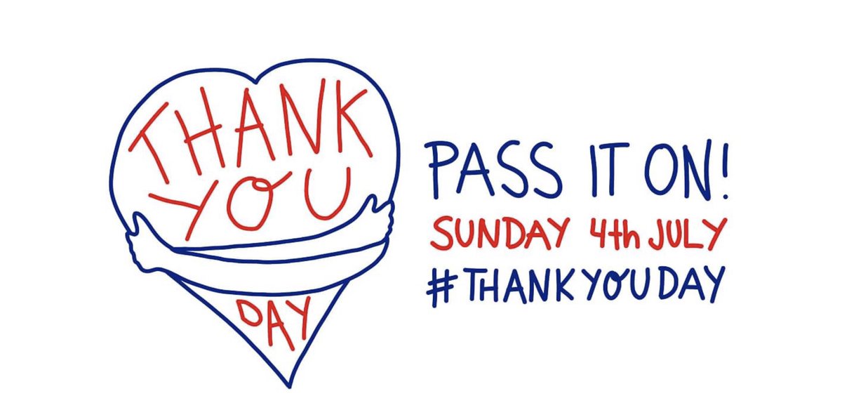 To everyone who's helped keep us safe during the pandemic, and continues to look after us - thank you! #ThankYouDay