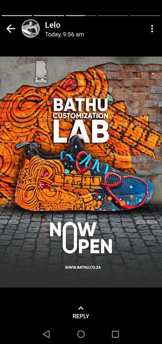 Bathu customization Lab at Newtown junction mall now open, pull up and get your Bathu sneakers customised for free #blackfaffcustoms