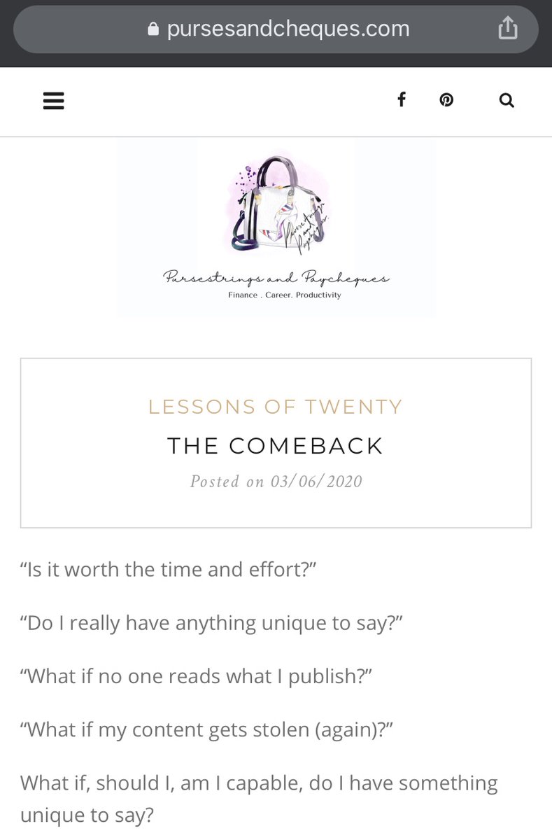 Mimidontcare25's tweet photo. Blew my own deadlines multiple times. Almost shelved the whole project. Was disappointed multiple times by graphic designers. But finally my website/blog is back online. Incase you were wondering what I was up to. #Builtbyme
https://t.co/l9xz9VsCdP https://t.co/jHE5diHEp4