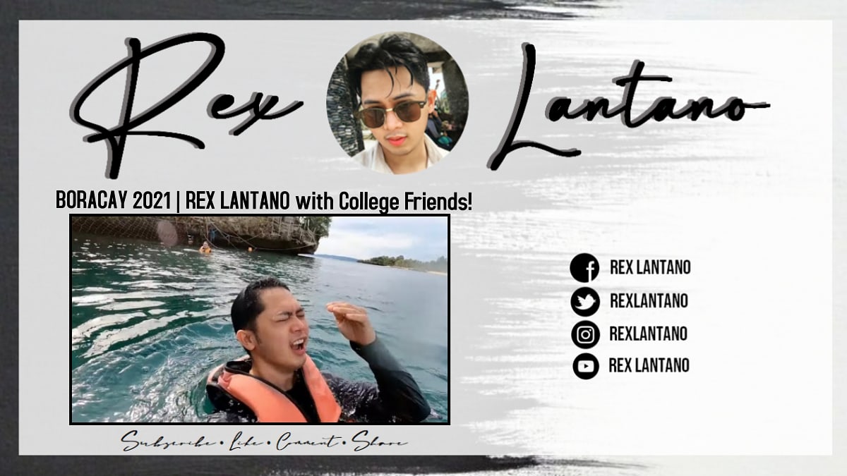 TeamBai's tweet photo. 📌 BORACAY 2021 | REX LANTANO with College Friends!
🔗 https://t.co/IkqOKK5xBs
Watch | Like | Comment | Subscribe
#TeamBai • #RexLantano https://t.co/j7sWbqcoXT