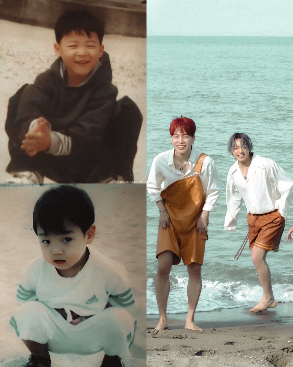 kkyucalico's tweet photo. oh they finally met again at the beach https://t.co/VAMWClqE2S