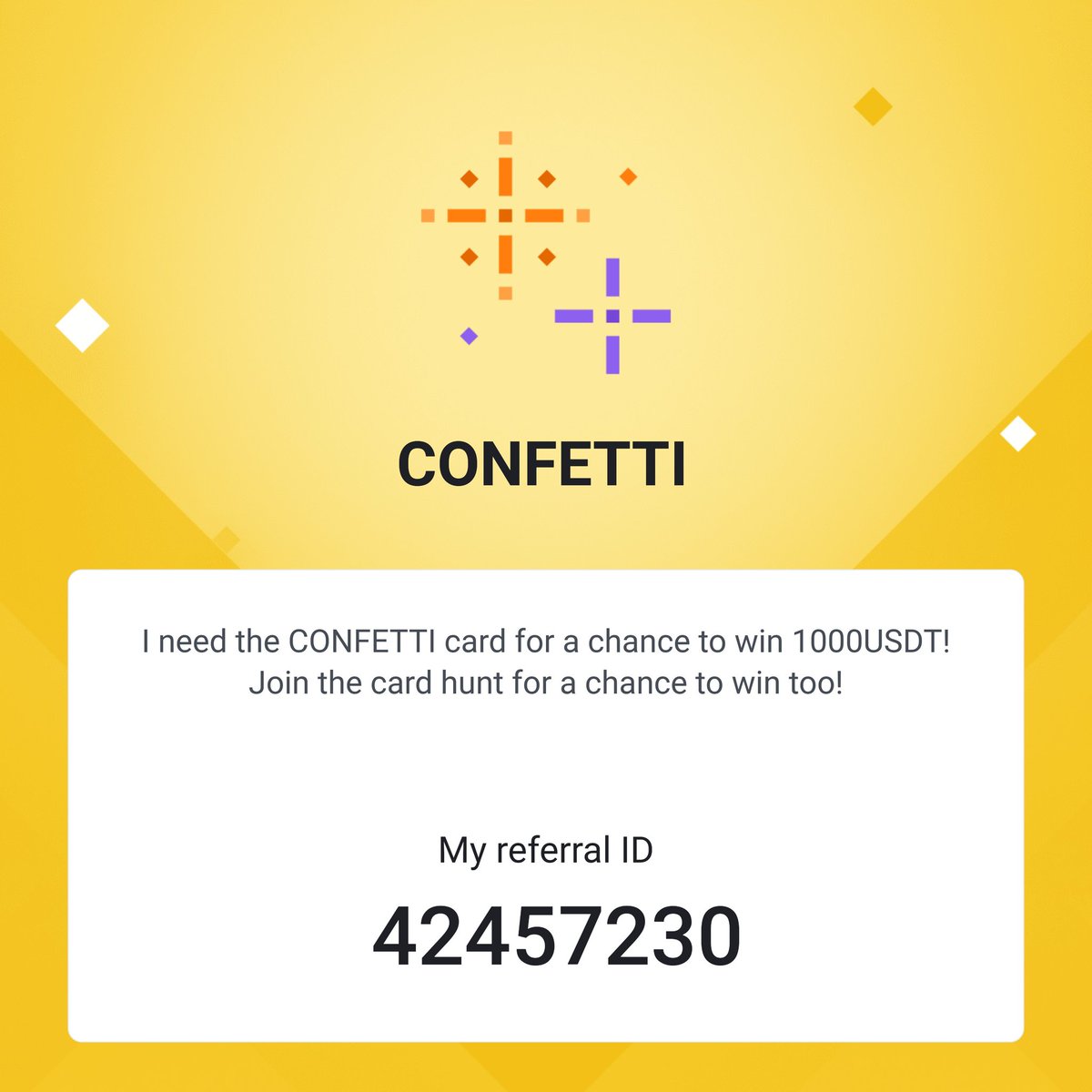 JasonwolffHowl's tweet photo. @binance @Mdexswap I want this card, anyone wants to exchange? https://t.co/t7NEUyQNVV