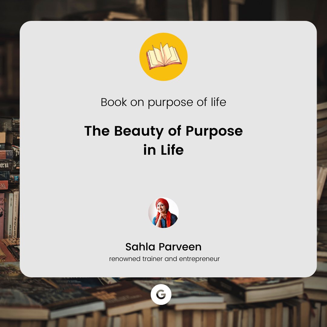verygoodqn's tweet photo. Sahla Parveen book on purpose of life.
@sahlasmiles
#purposeoflife #meaningoflife #lifepurpose #purposedrivenlife #sahlaparveen #goodqn #goodbooks #ikigai #purposefullife #purposefulliving https://t.co/KK9hteYv2a