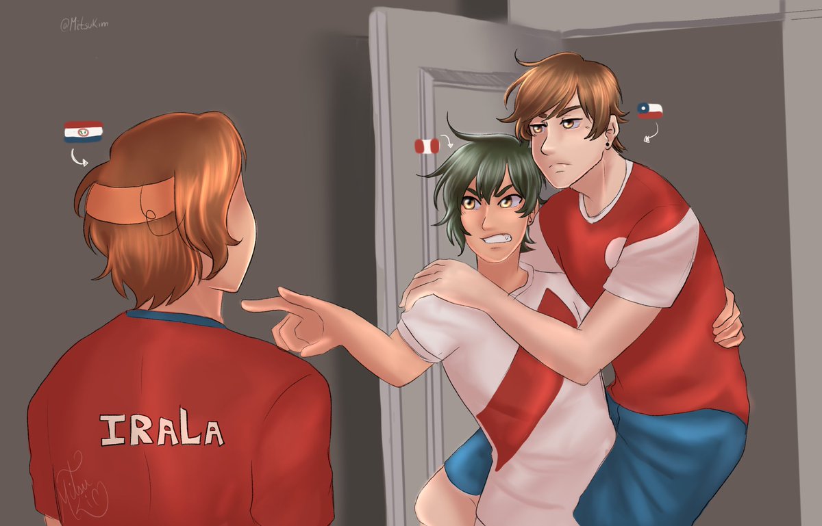 Mitsukim07's tweet photo. Básicamente #miguelprado “vengó” a #manuelgonzalez contra #danielirala dasadada todo con amor
Nadie se mete con el esposo de Miguel, ahí lo ven a la fiera defendiendo a su Manu 🥺❤️
#latinhetalia #chilper #abcps #chipe #pechi #aphchile #aphperu #aphparaguay #chiru #chirú https://t.co/DN8uYPPey3