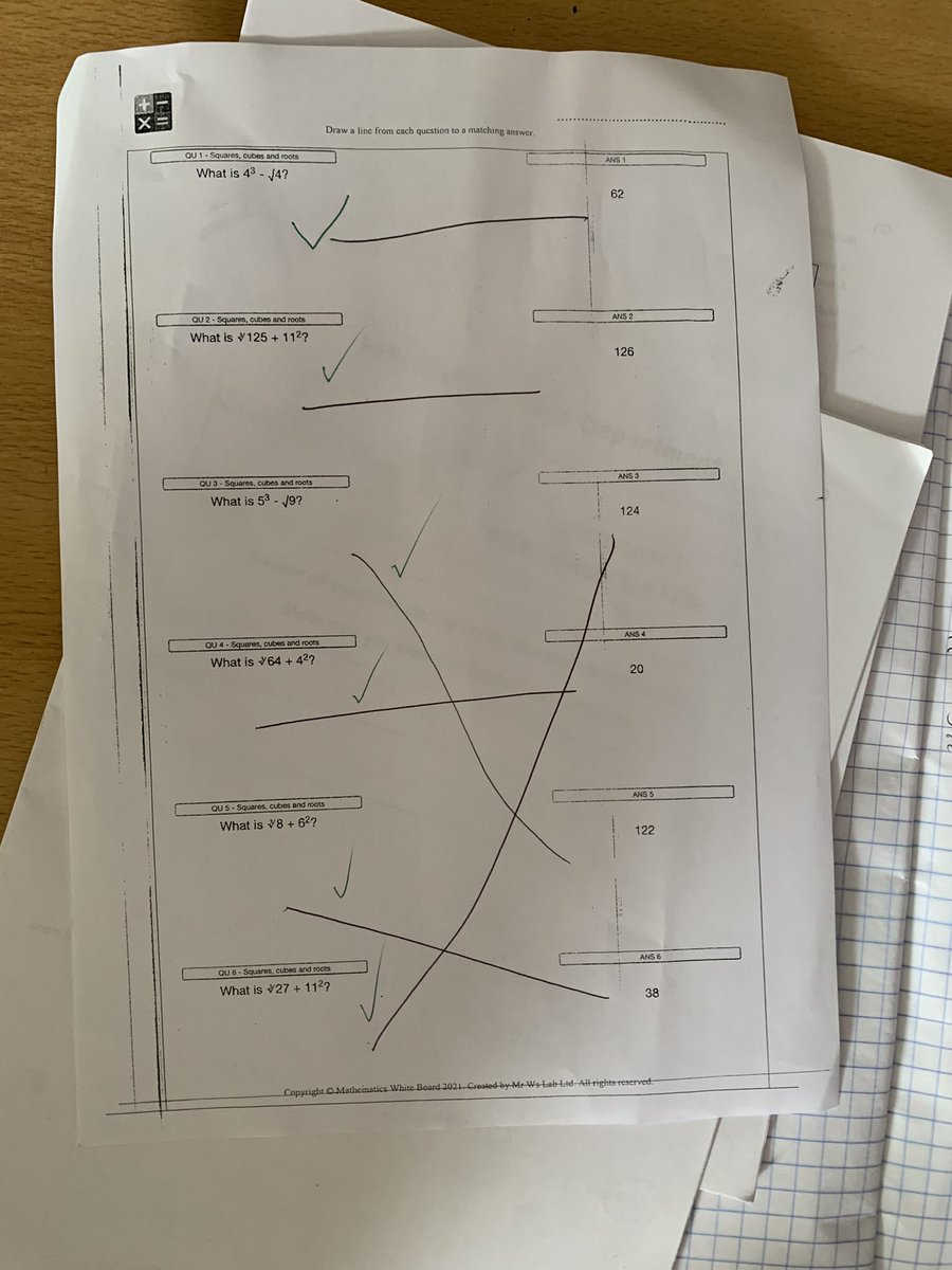 MattTheApp's tweet photo. Looking for a nice easy to mark Maths activity? Try my match up generator. Choose a skill, how hard you want to make it &amp; the site will generate a new sheet every time with answers. Starter/homework/practice.
https://t.co/DpveMJfKjf
#maths @ColleenYoung @WhatTheTrigMath @mathsjem https://t.co/8MQmtDM6sV