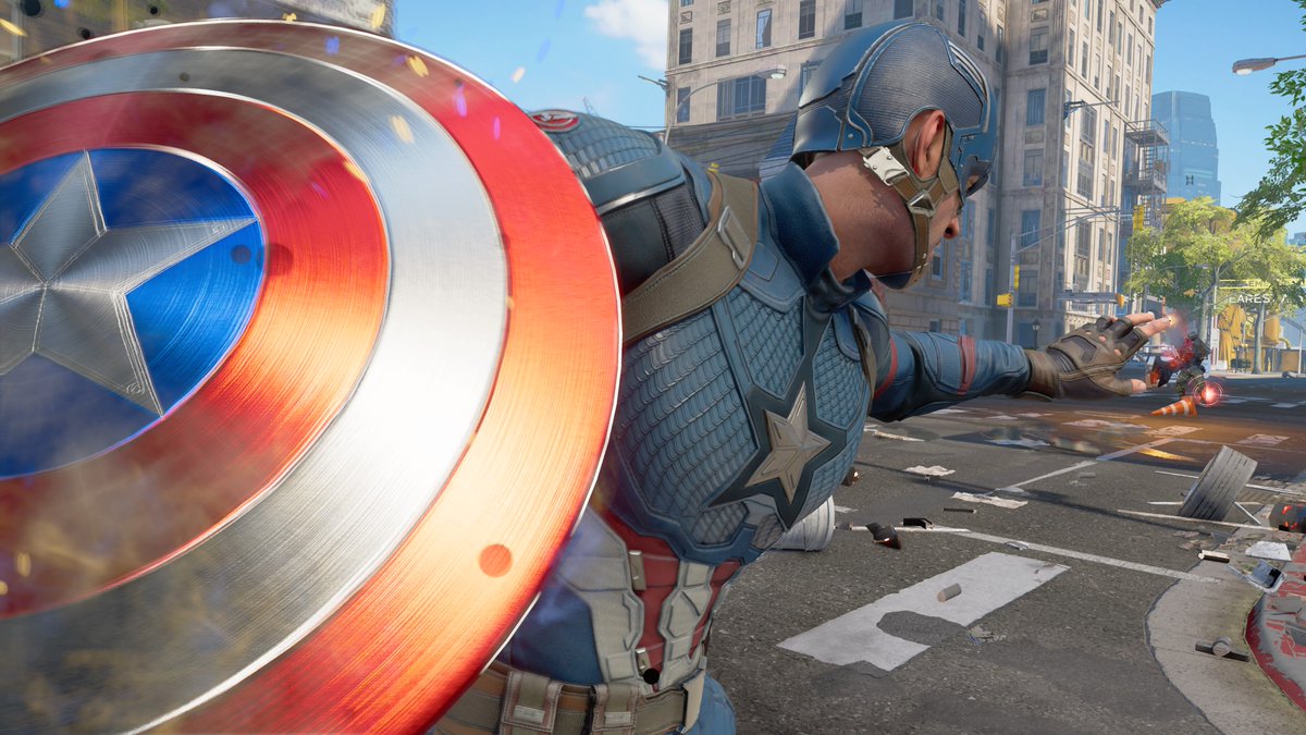 CapAkiomiMARVEL's tweet photo. #PS5Share, #MarvelsAvengers https://t.co/f8qHhqZBuh