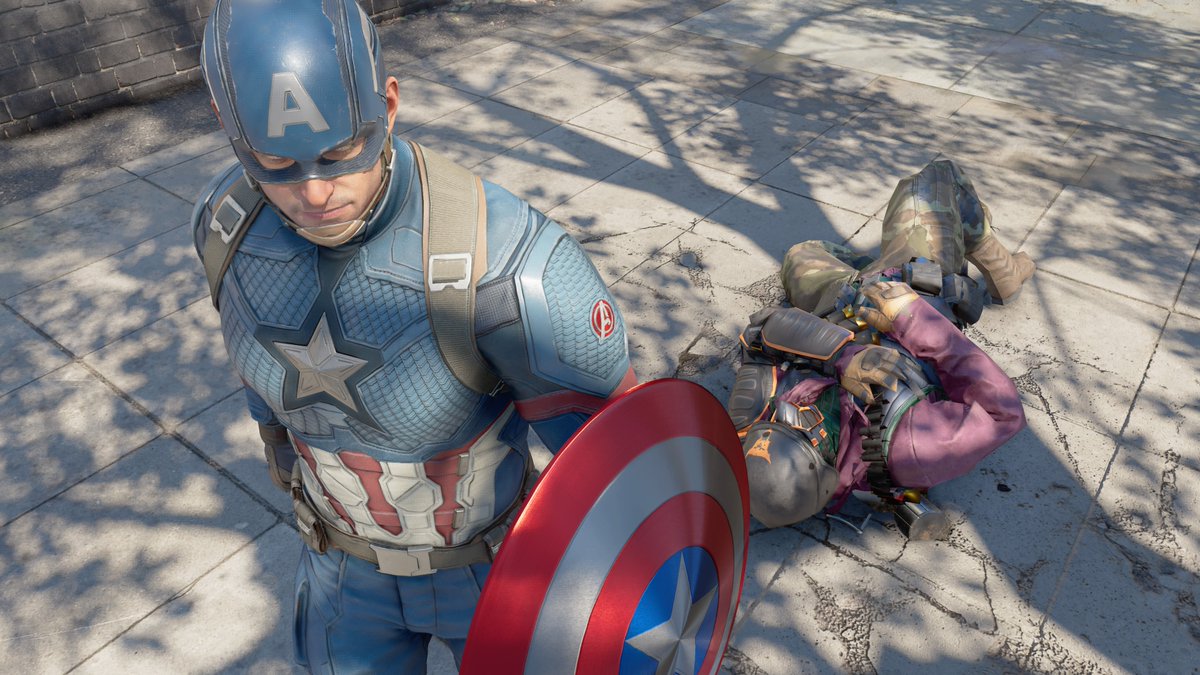 CapAkiomiMARVEL's tweet photo. #PS5Share, #MarvelsAvengers https://t.co/eHpt8bXvD3