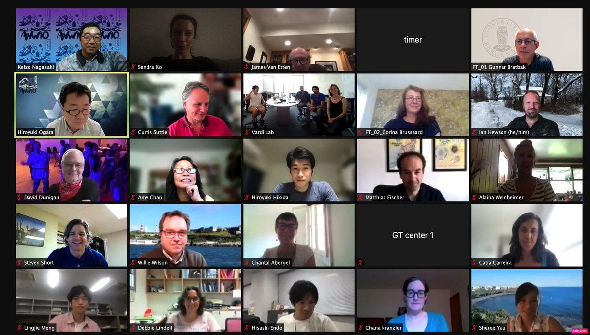 It was a great experience to be a part of the Aquatic Virus Workshop! 🤩