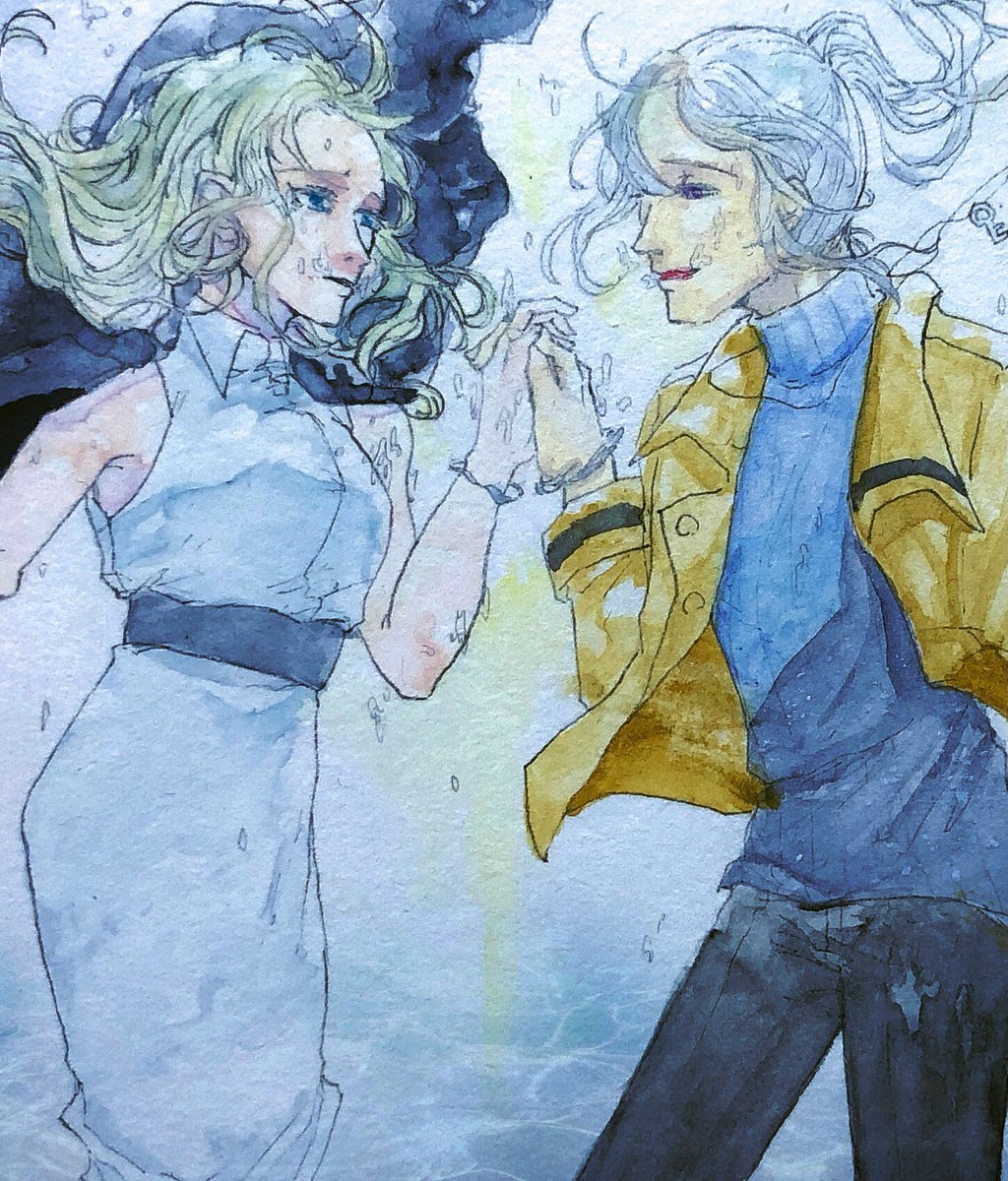 art_melocoton's tweet photo. 作品名「水中」(学年 : 3年生) https://t.co/M6FRAeuvP1