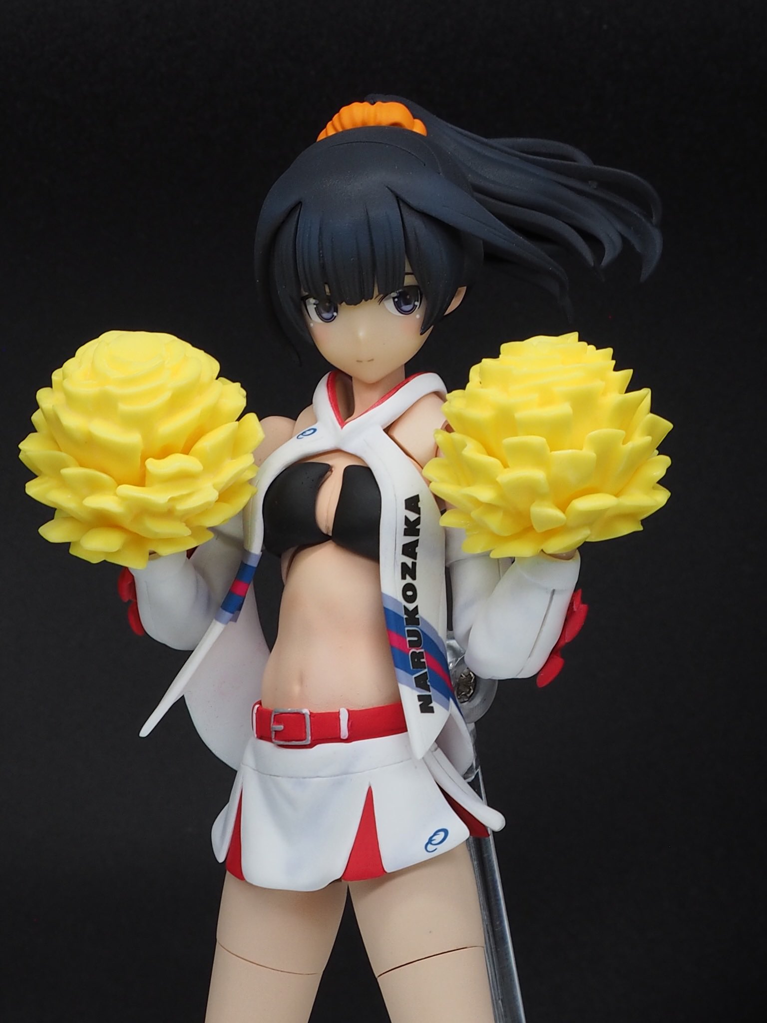 吾妻楓　チアガール　鳴子坂　メガミデバイス　アリスギア 吾妻楓チアガールのランナー紹介から完成まで一気にいきます