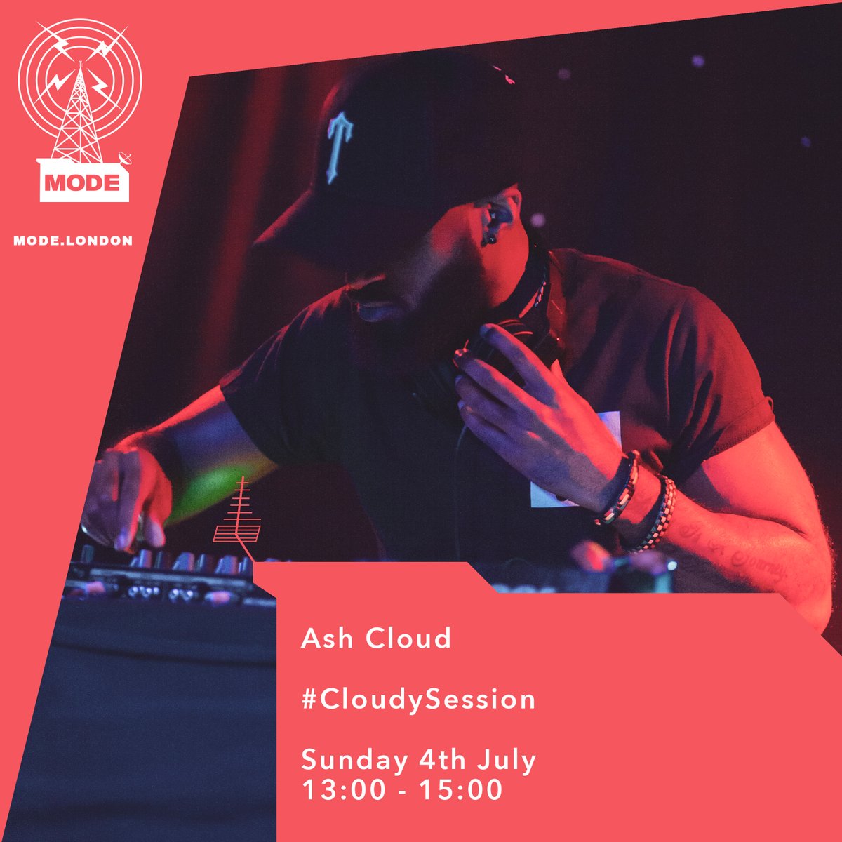 Moderadiolondon's tweet photo. Up next we've got @DJAshCloud taking us through til 3pm
#cloudysession
13:00 - 15:00
https://t.co/x1XA8z8tVU https://t.co/RqiQTirQ1Q