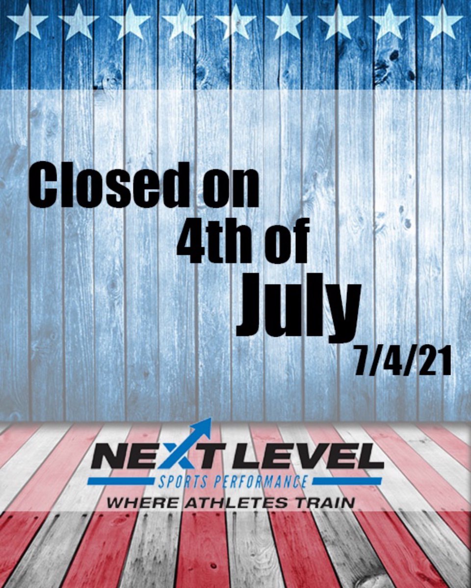 HEY ALL,

JUST A REMINDER THAT WE WILL BE CLOSED ON THE 4TH