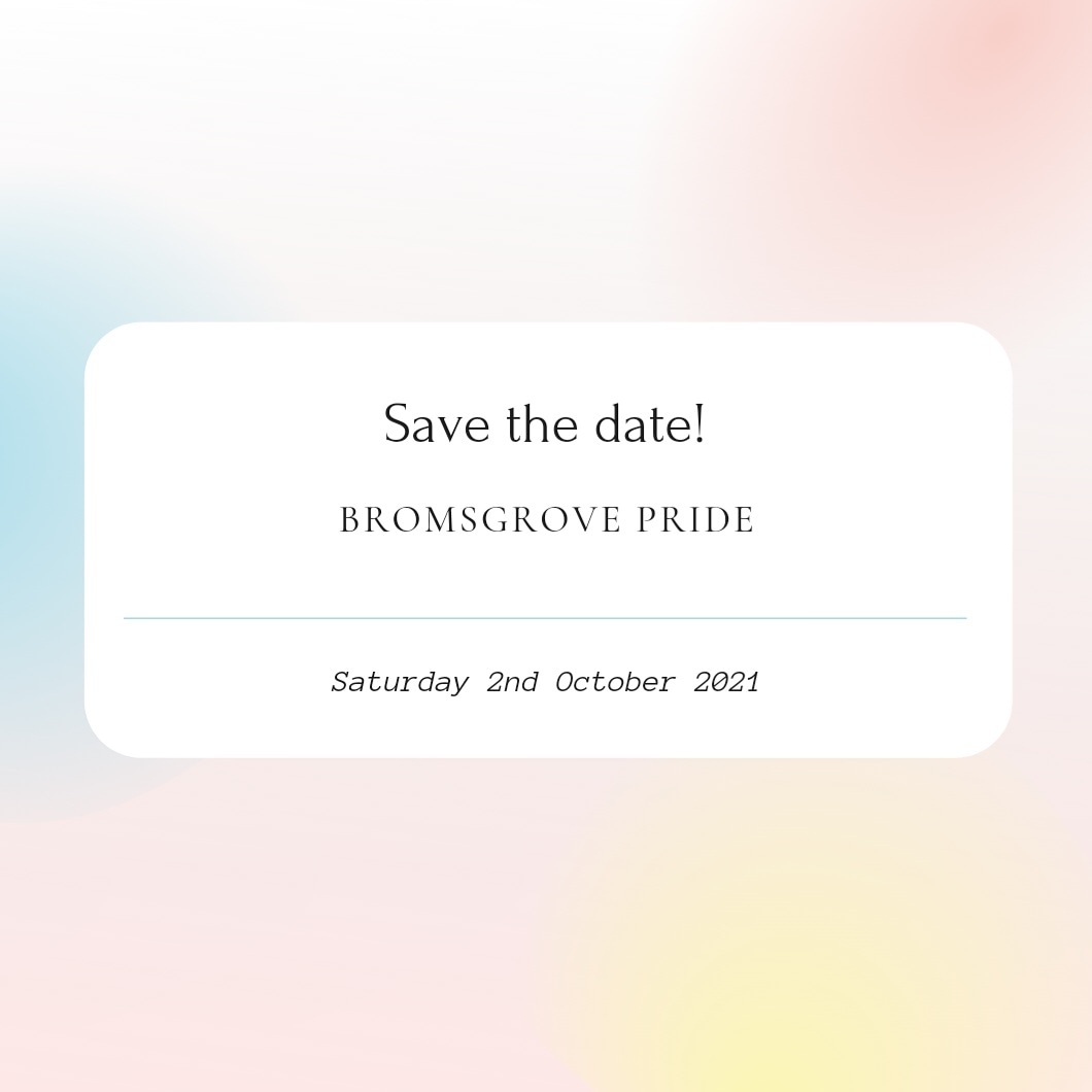 Bromsgrove Pride tweet media