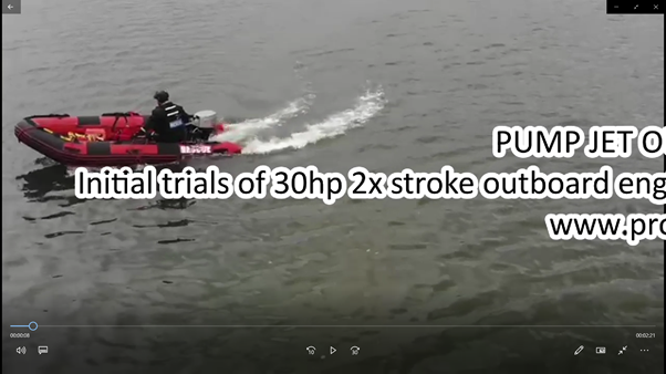 Pro_Rescue's tweet photo. @Pro_Rescue #PumpJet fitted to 30hp 2x stroke to #FR400 #floodrescueboat for sea trials in #pooleharbour and it well does what it says on tin! https://t.co/wqNrxej9PZ https://t.co/GOGQK2dVsc