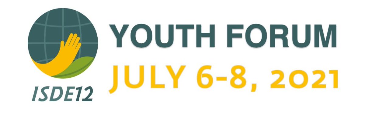 Africa Youth Advisory Board on DRR (@ayab_drr) on Twitter photo This is going to be so exciting! We can’t wait to hear the guest speakers <a href="/ISDEYouth/">ISDE12 Youth Forum</a> exchange ideas and collaborate with each other, for the benefit of Digital Earth.
#ISDE12YF
#ISDEYouth
#EO4Impact
#EO4Inclusion This is going to be so exciting! We can’t wait to hear the guest speakers <a href="/ISDEYouth/">ISDE12 Youth Forum</a> exchange ideas and collaborate with each other, for the benefit of Digital Earth.
#ISDE12YF
#ISDEYouth
#EO4Impact
#EO4Inclusion