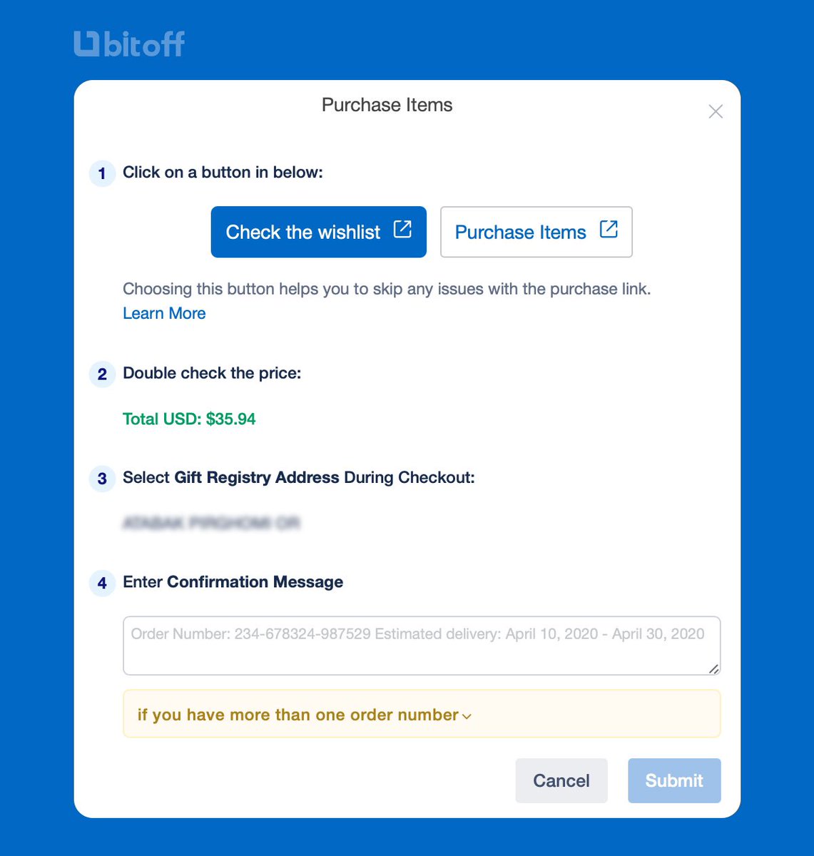 bitoff_io's tweet photo. New purchase modal, for a better experience, and some other tiny changes are up now!
Ask us about new features because you shall receive them all✌️
#bitoffio #crypto #btc #newchanges https://t.co/646K8rsepK