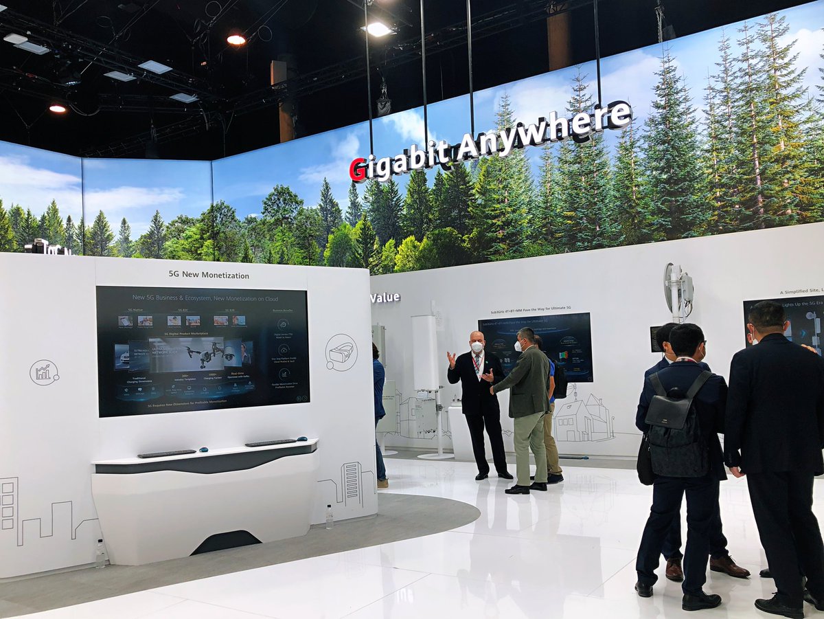 This year, at #MWC21 #Huawei booth, we are demonstrating advanced 2C, 2B, 2H solutions in different domains, showcasing business models and global market cases, as well as Huawei’s ideology and efforts in achieving Green ICT world and environmental harmony.