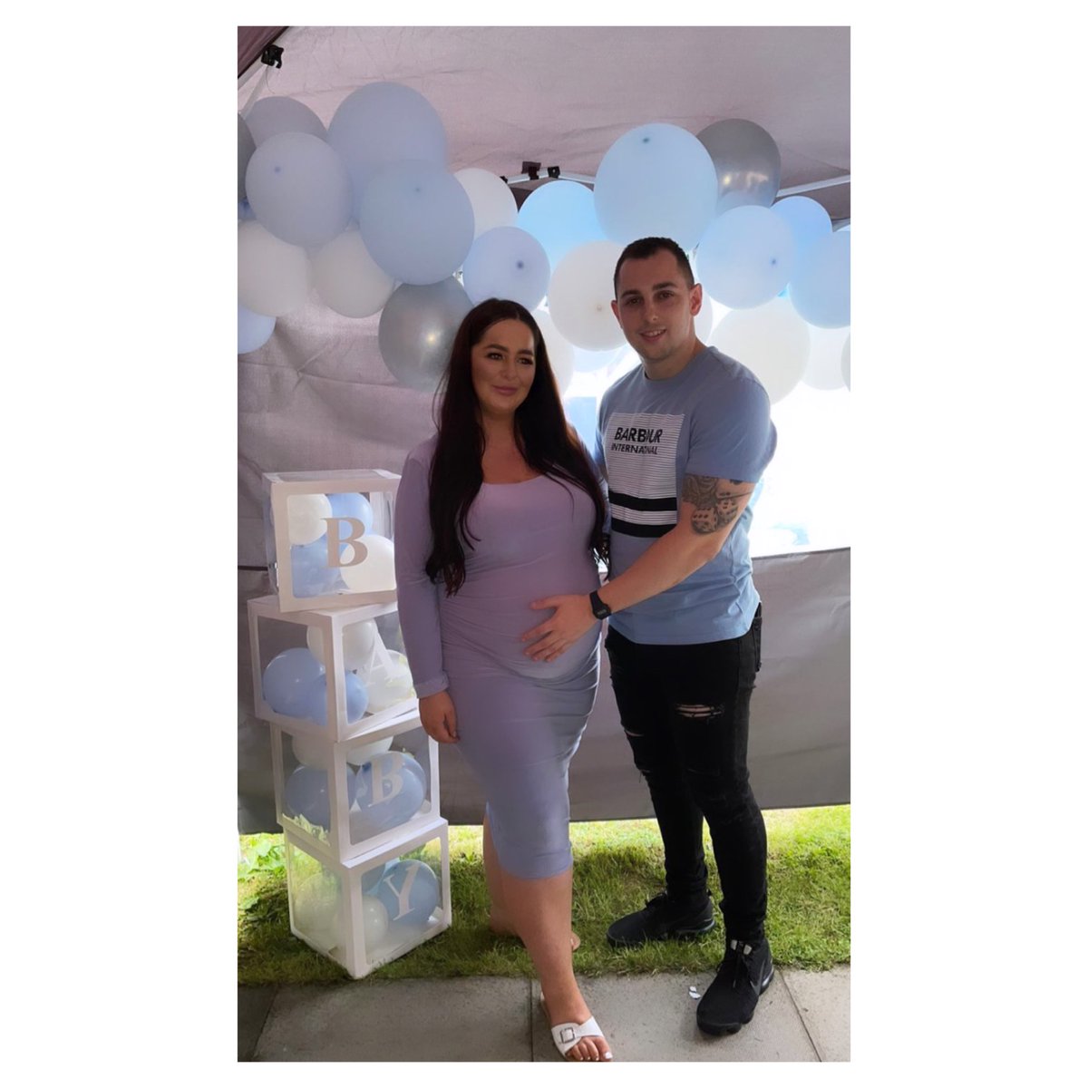 reegeorgiax's tweet photo. Had the best day ever yesterday surrounded by people I adore and who my son will love inside and out. Now time to enjoy my last few weeks before baby H arrives🥺💙 https://t.co/ApqahcHP09