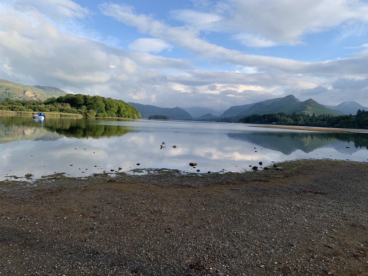 rmarkpaul's tweet photo. Nice walk from #caravan last night. Great views down Derwentwater 👌🏽 https://t.co/tyWNis60hP