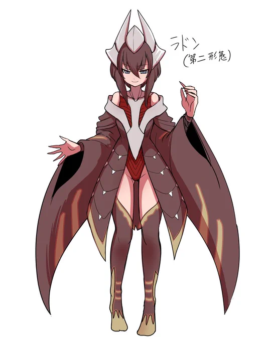 アンギラス&サルンガ&ラドン第二形態(擬人化) 