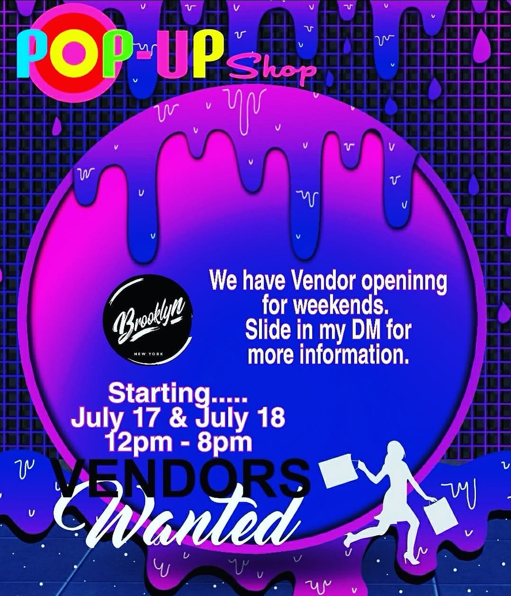 E_Graphics's tweet image. Brand New location in Brooklyn!
Please DM me for more details &amp;amp; information.
•
•
•
#popupshop #popupshops #popupshopnyc
#moneytrainentertainmentgroup
#popupshopbrooklyn #popupshopclothing
#popupshopnet #moneytrainent #sipandshop
#eventpromotion #popup #popupevent
#popupstore