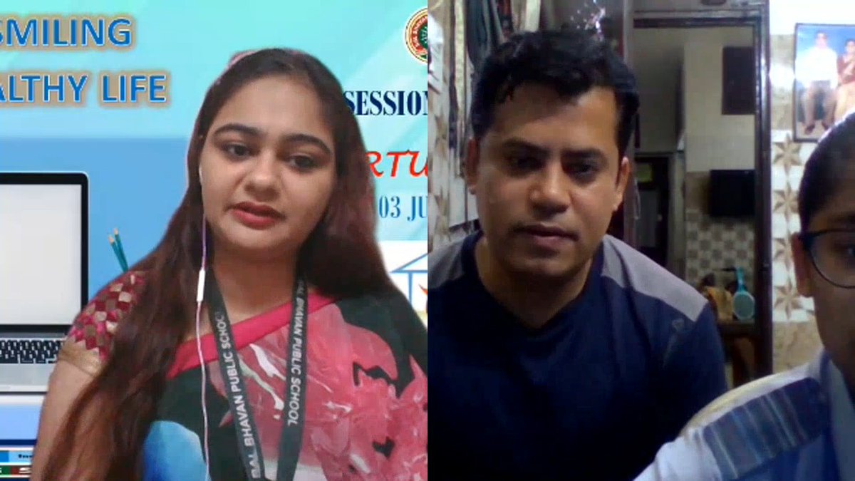 BBPSMV's tweet photo. PTM is a great platform for parents and teachers to share insights & information for the holistic development of https://t.co/PqRHQJEM2y conducted the virtual parent and teacher meeting on 03.07.2021.
#virtualPTM #Strengtheningbond @Cbse_official @cbseindia29
@DrRPNishank https://t.co/7vC6pgwoJE