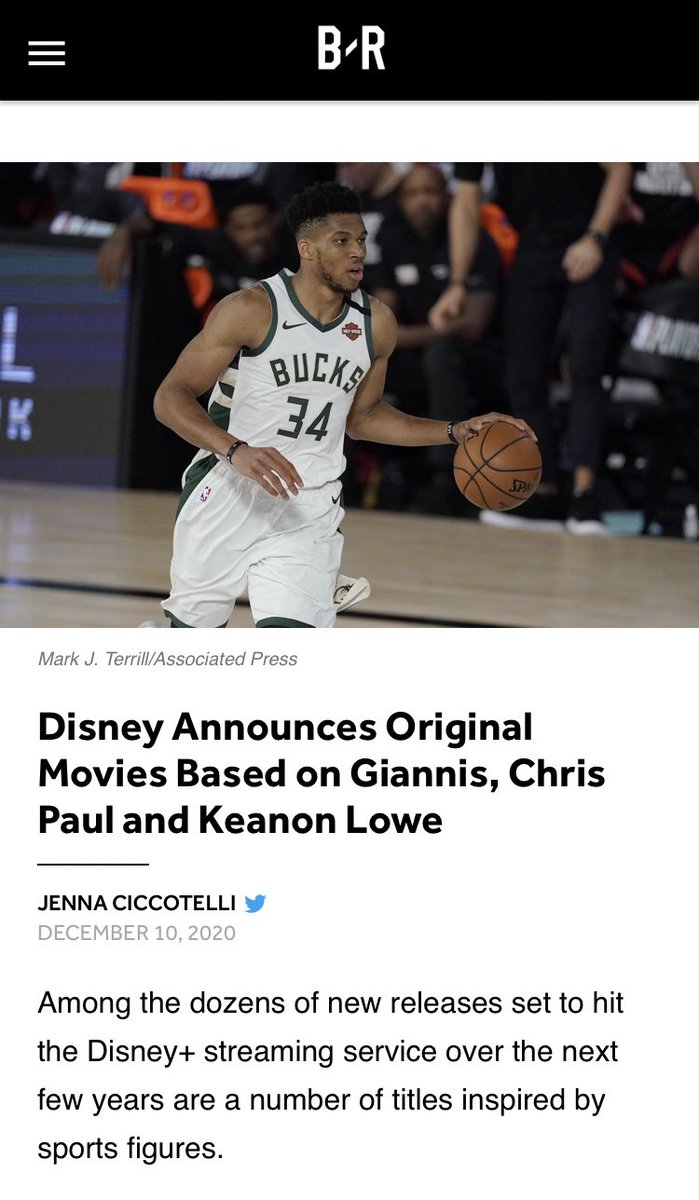 Y los dos van a jugar las finales de la NBA….

Lo que tú quieras, Disney, lo que tú quieras.