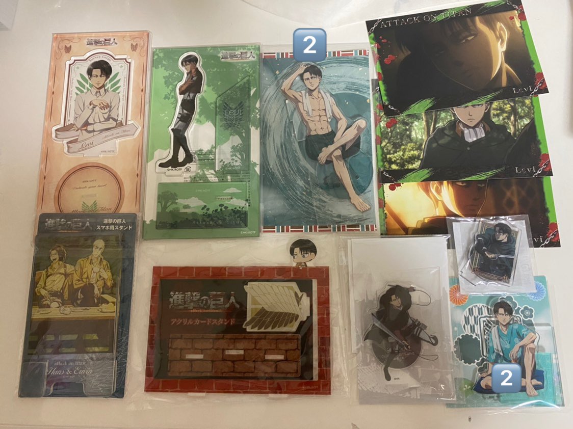 進撃の巨人グッズ交換