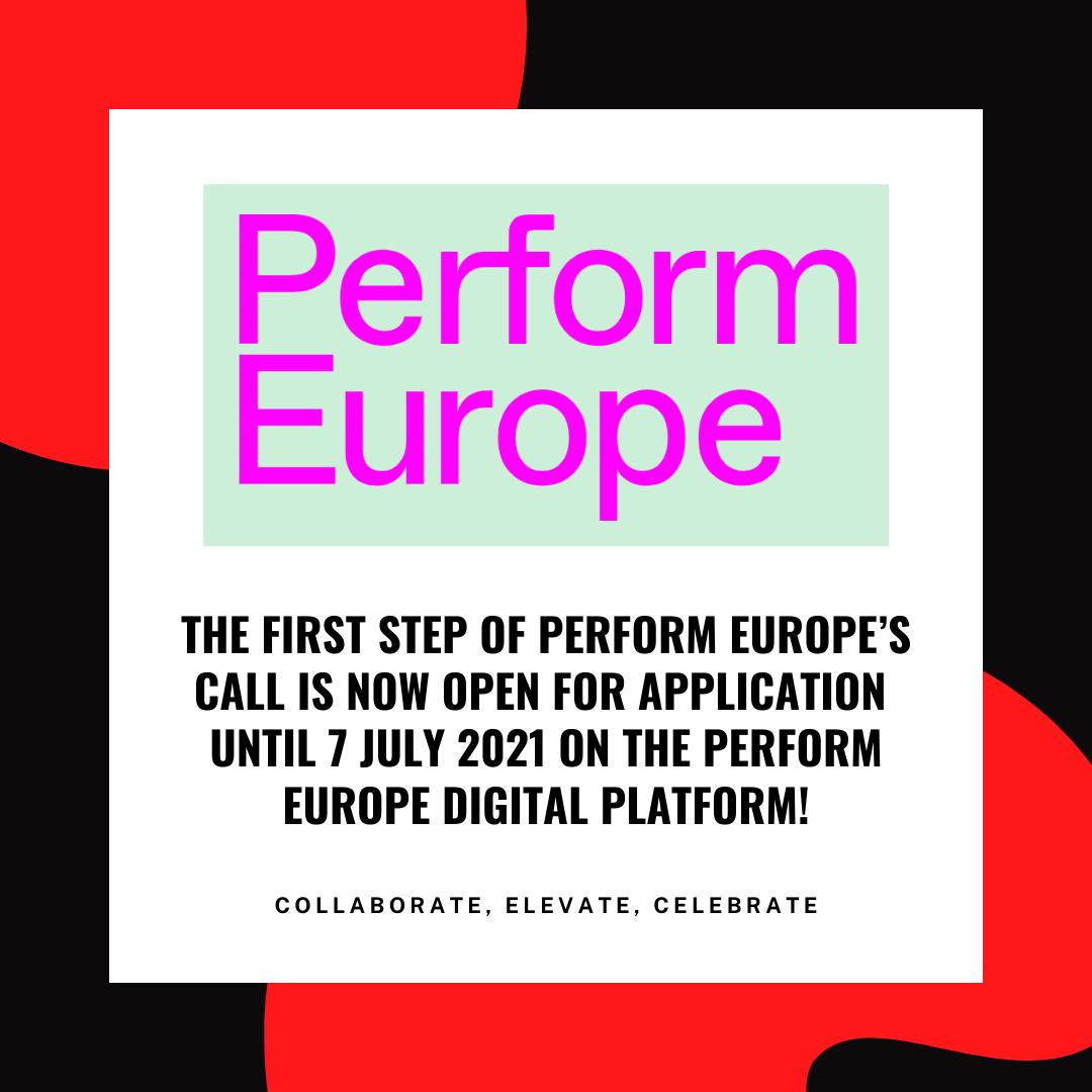 Producers, presenters, and creatives based in European countries or in the UK are invited to apply. Go to the <a href="/performeurope/">Perform Europe</a> website linked below for more details on how to apply.

performeurope.eu/open-call-step…  

Collaborate, elevate and celebrate: buff.ly/2Pv8TW6 ⠀