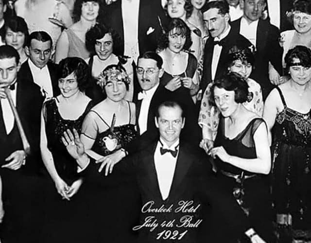 100 years ago, not a cellphone in sight just people living in the moment