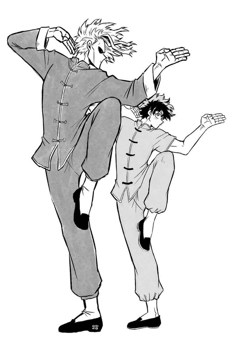 師弟

Gガ◯の師匠の構えぽく描きたかった 