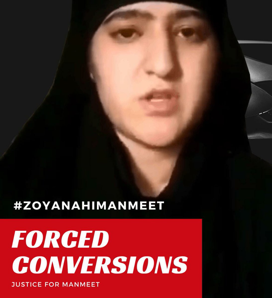 ChopraDilpreet's tweet photo. #ManmeetKaur #ZoyaNahiManmeet #ForcedConversion #JusticeForManmeet #SaveManmeet
@akshaykumar0076 @Pawan_singh2001 @Normalisingh @ItsmeRAMAN1 @dashymani @kirti_sudha @hunnysharma008 @Vaibhav11206812 @piedpiperlko @RajatDongre7 https://t.co/qYKB310T6s