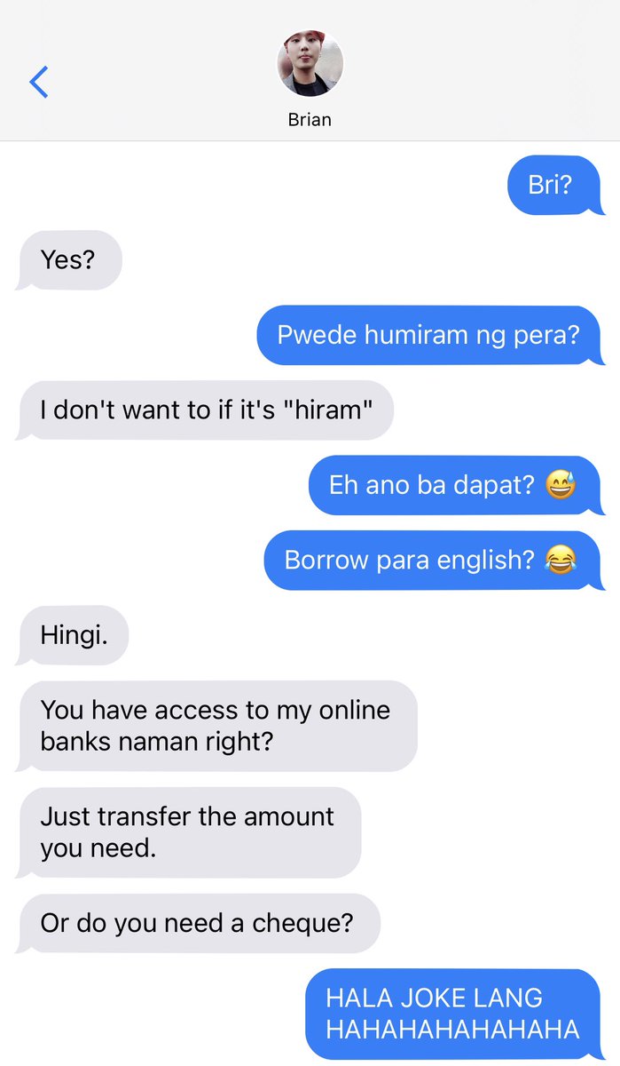 ___jagga's tweet photo. “Pwede pahiram money?” Be Mine version 

Ins🔥 dun sa ginawa ni lods @satoorinicorn at dahil bored ako pero ito lang kaya ng brain ko isulat xD https://t.co/8V2KCFmY3U