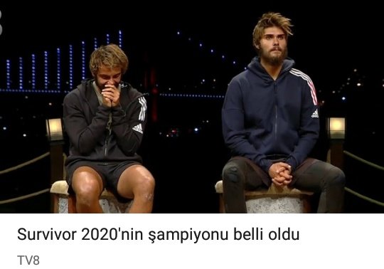 Unutmadım, unutmayacağım!

#survivor2020