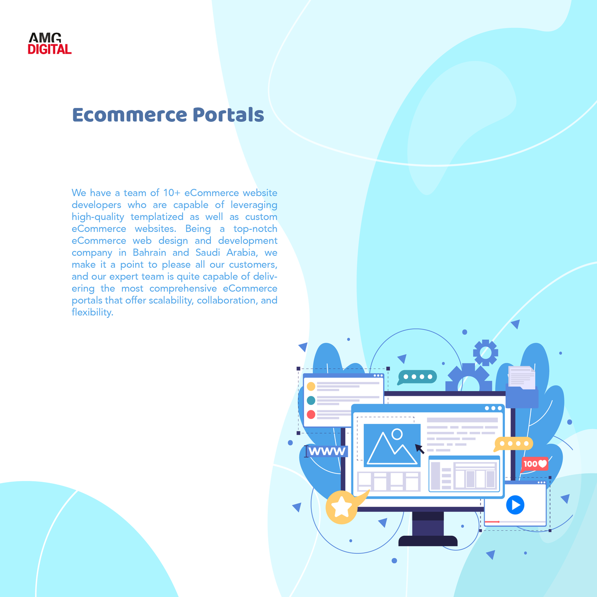 amgdigitalbh's tweet photo. Need help setting up an online store? We’ll guide you through the process of integrating your business operations via website, social media or online market venues like Ali Baba, Amazon and more!  Contact AMG Digital now!
.
.
.
#amgdigital #amgdigitalteam #digitalmarketingagency https://t.co/iOUsZdU5VN