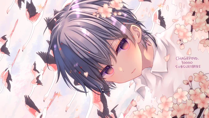 ちゃげぽよ。さん30000人おめでとうございます!! #ちゃげぽよざあーと 