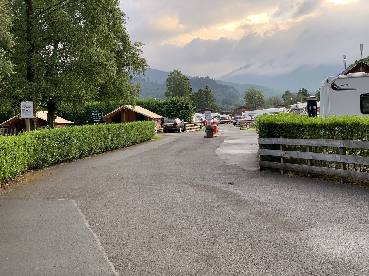 rmarkpaul's tweet photo. #caravan set up at @CampAndCaravan Derwentwater. Site is Immaculate https://t.co/uFsWszdsVQ