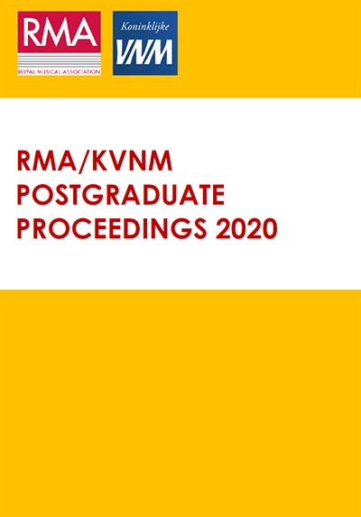 kvnm_musicology's tweet photo. The KVNM's first open access publication, the RMA/KVNM Postgraduate Proceedings 2020 are now available on the website: https://t.co/KVgcOR1Cnd.

Many thanks to all the editors and contributors for their hard work over the past year. @royalmusical https://t.co/1Pn7MpVtHK