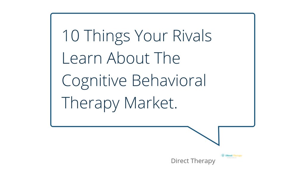 directtherapyuk's tweet image. The therapist's role is to assist the client in finding and practicing effective strategies to address the identified goals and decrease symptoms of the disorder.

Read more 👉 lttr.ai/is8i

#CognitiveBehaviorModification #ShortTermTreatment #ExtremelyEffective