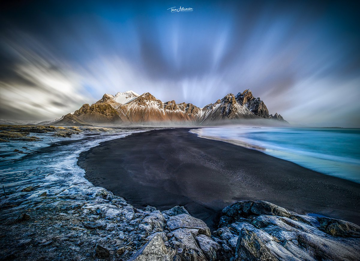 In the last 24hrs I have gained loads of new followers and likes on here. I don't use twitter much but I just wanted to say thank you and welcome. I'll make a bigger effort to post more content. For now here's the Vestrahorn in Iceland. My favourite place on earth
