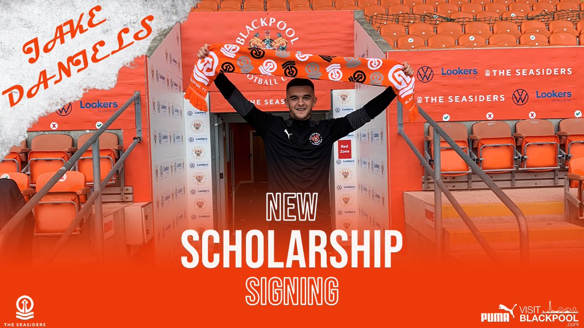 ✍️ We are delighted to announce that Jake Daniels has signed a scholarship with the Club. 

Jake steps up from the under-16’s after progressing through the Academy setup. 

Congratulations, Jake! 

🍊 #UTMP
