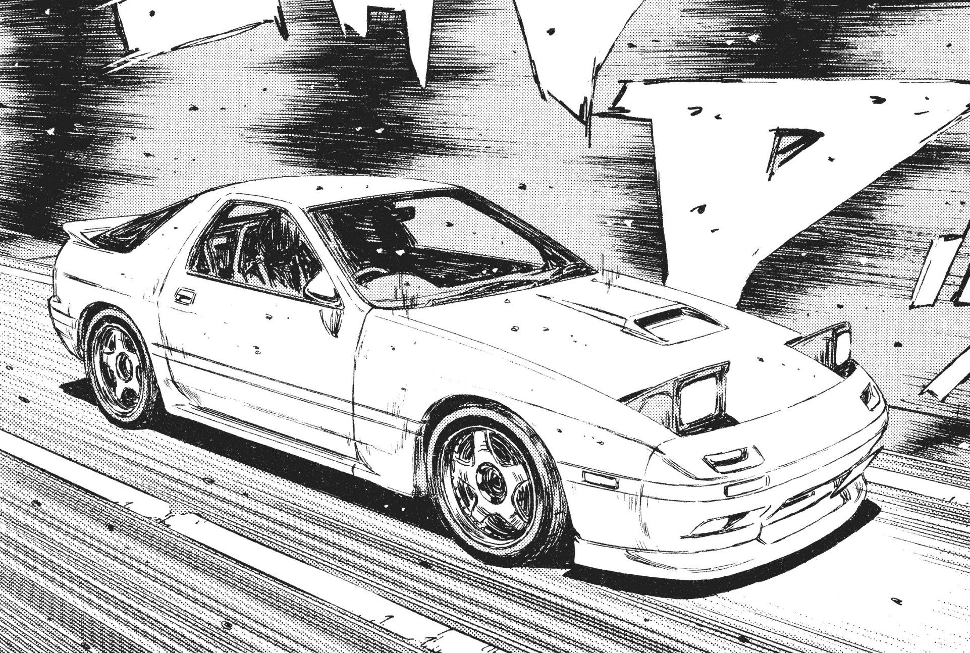 Mazda RX 7 FC Инициал ди