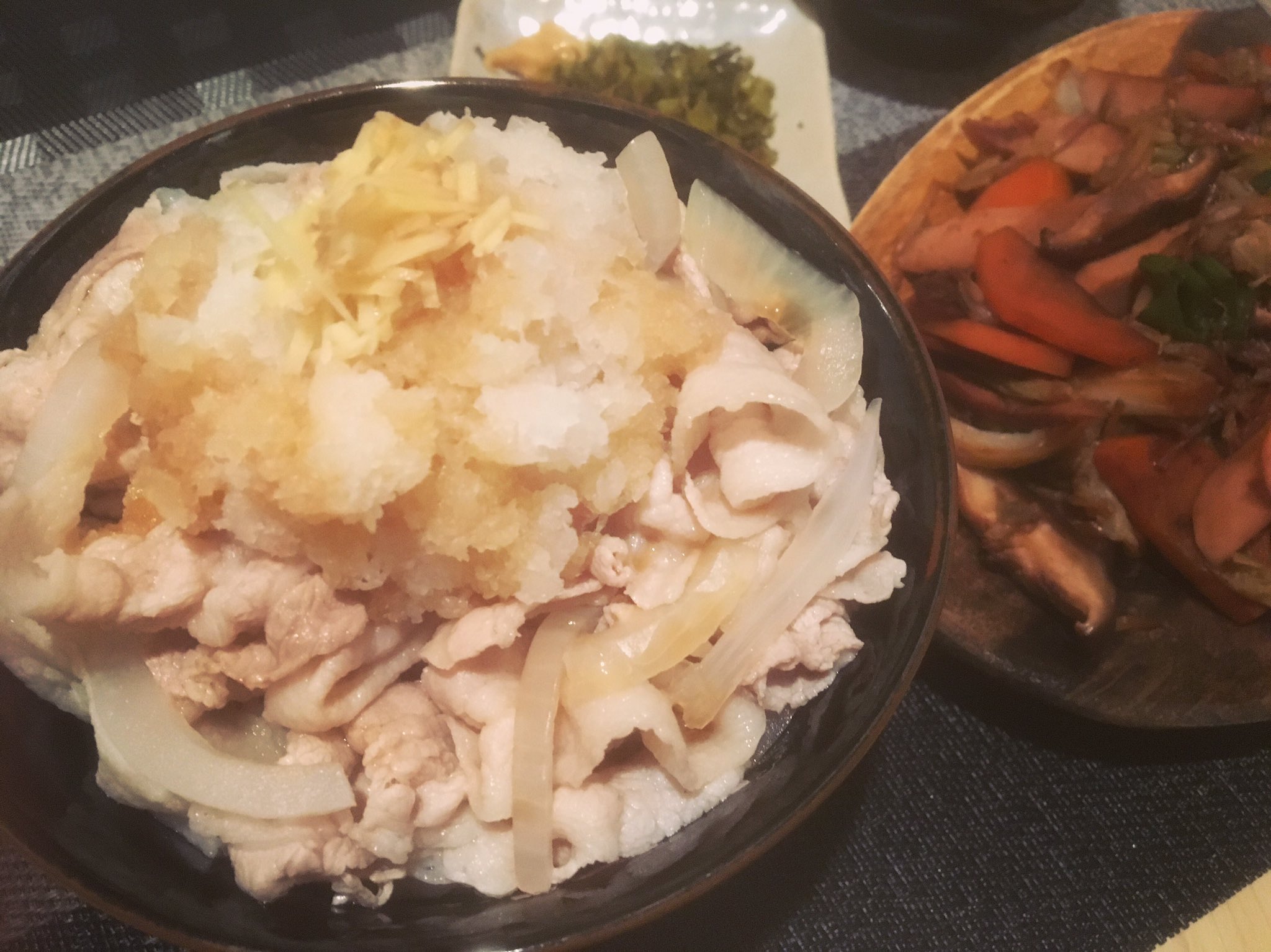 おろし豚しゃぶ丼 Twitter Search Twitter