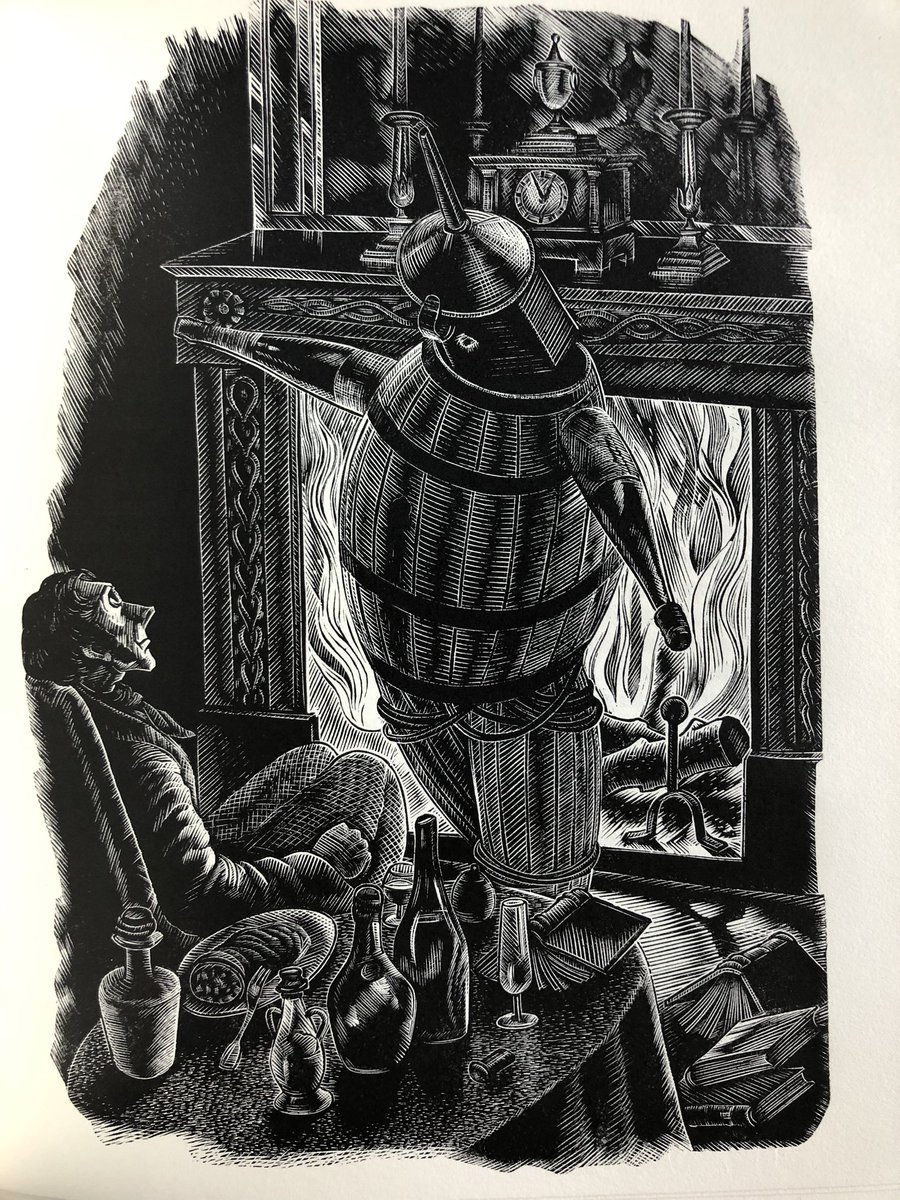 Jean Chièze (1898-1975) x Poe, gravures sur bois, 1966 