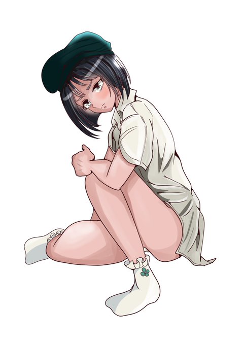 ベレー帽女子のtwitterイラスト検索結果