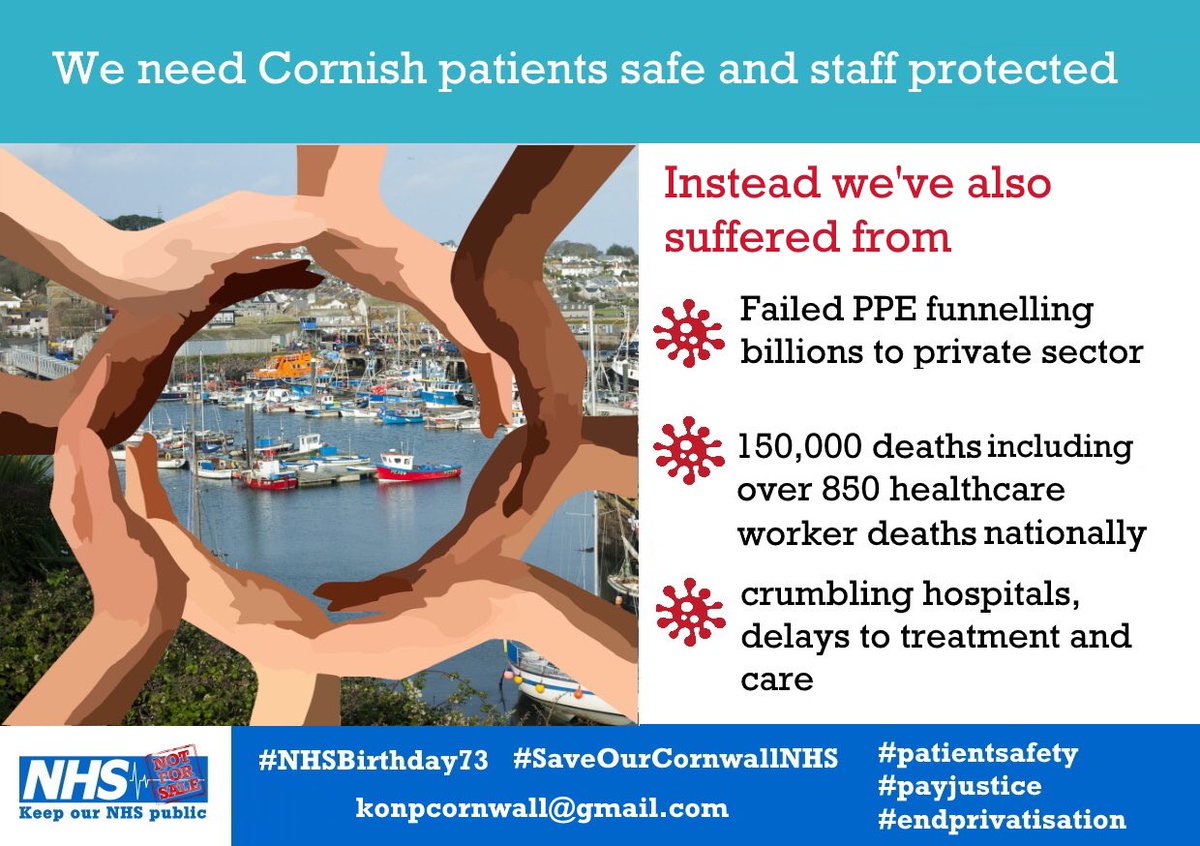 LabourStan's tweet image. #NHSBirthday73 #SaveOurCornishNHS #EndPrivatisation