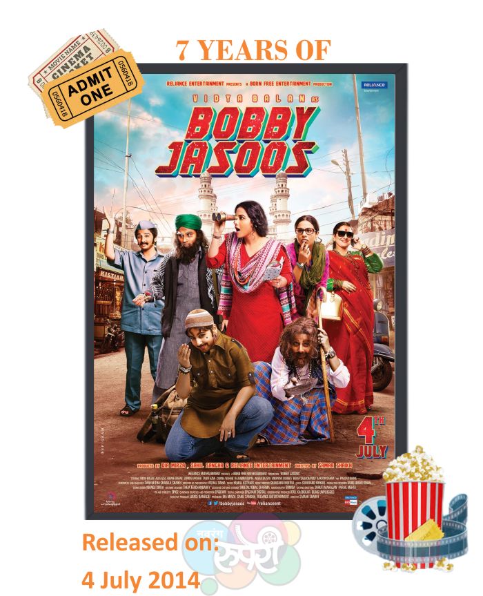 NavrangRuperi's tweet photo. This Day That Year! #BobbyJasoos  

#VidyaBalan #AliFazal
#ArjanBajwa 

#SamarShaikh #ShantanuMoitra
#SwanandKirkire 

#7YearsOfBobbyJasoos   

@alifazal9 @ShantanuMoitra 
@swanandkirkire https://t.co/8tTDWqizJo