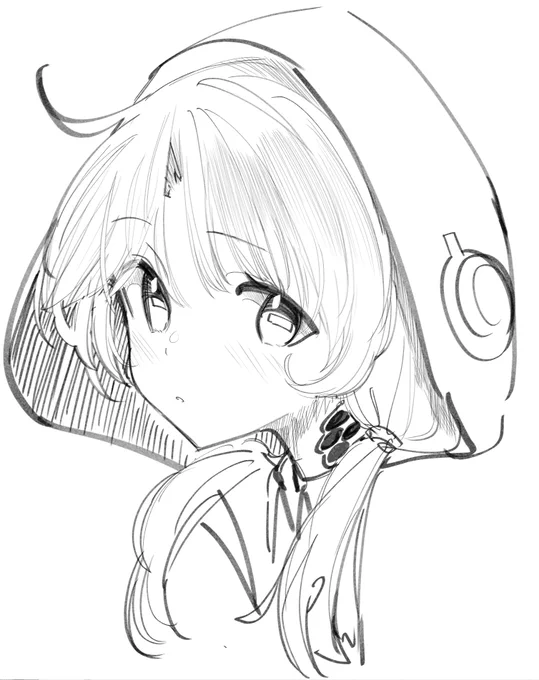 配信で描いていたの 